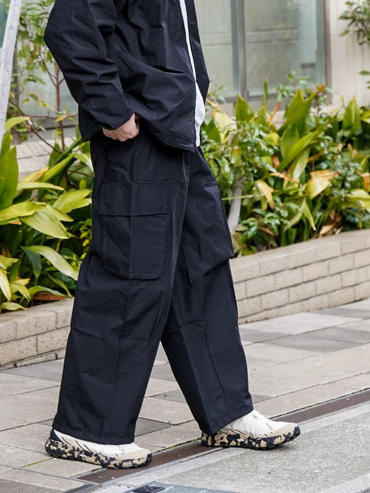 ORGANIC COTTON×CORDURA® RIPSTOP CARGO PANTS / Black