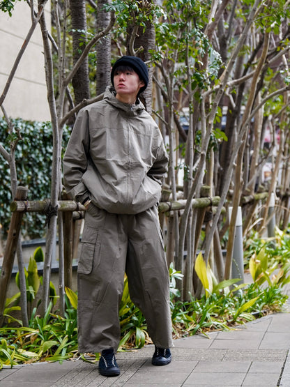 ORGANIC COTTON×CORDURA® RIPSTOP CARGO PANTS / Grey