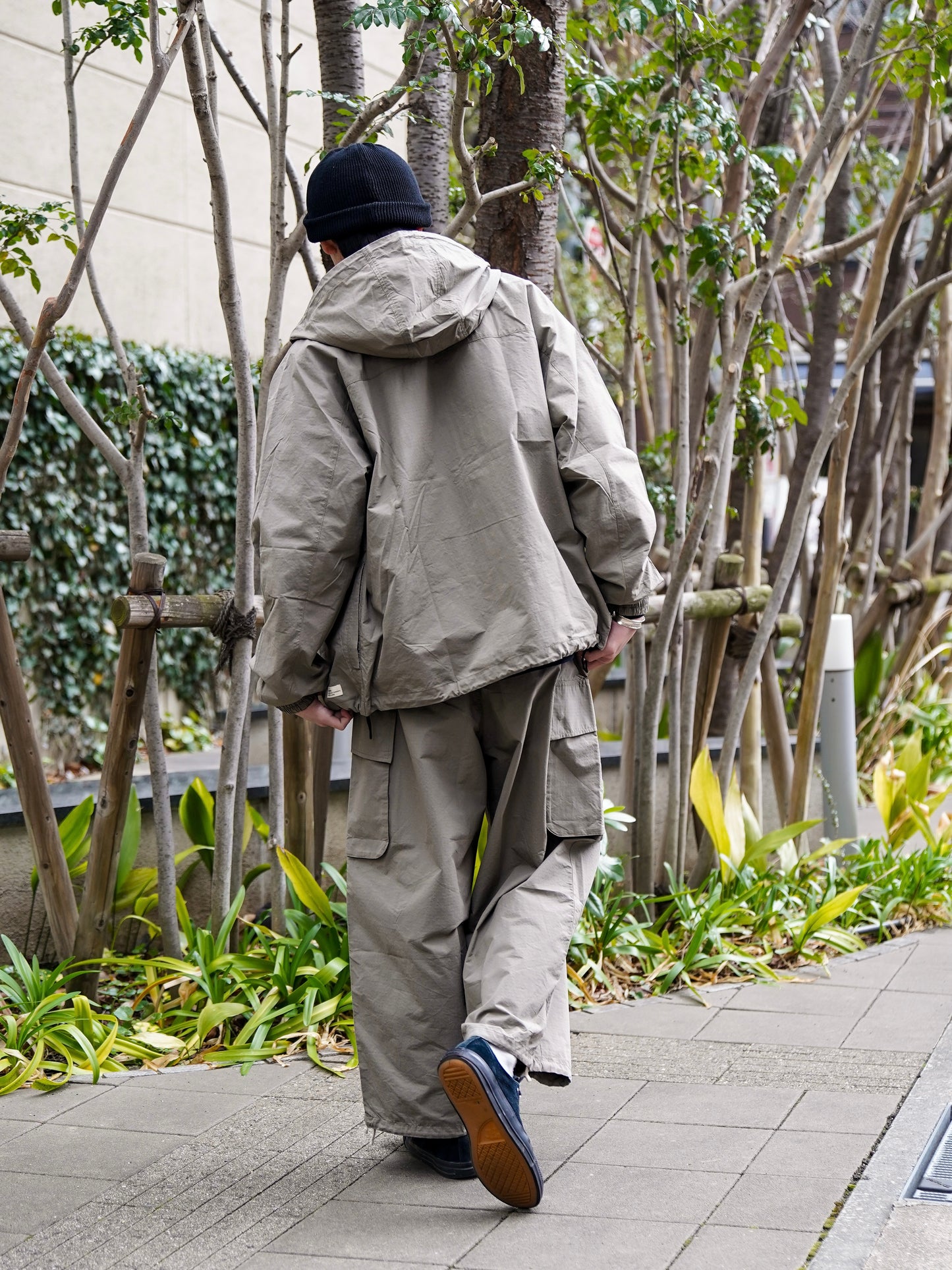 ORGANIC COTTON×CORDURA® RIPSTOP DAILY ZIP HOODIE / Gray