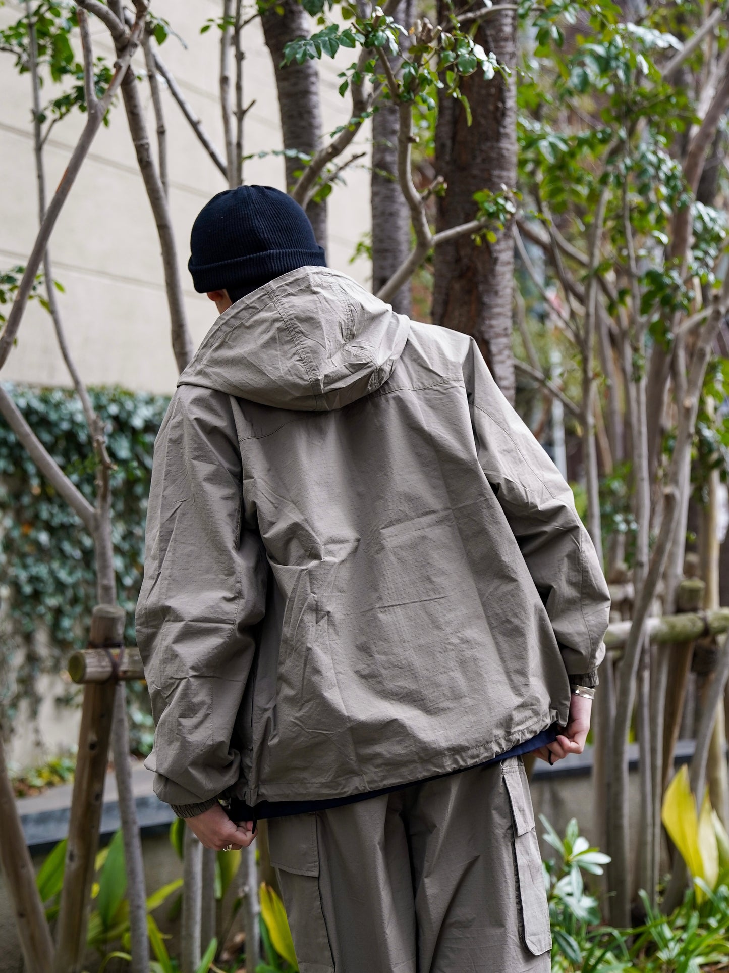 ORGANIC COTTON×CORDURA® RIPSTOP DAILY ZIP HOODIE / Gray