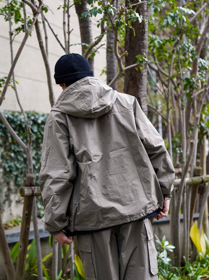 ORGANIC COTTON×CORDURA® RIPSTOP DAILY ZIP HOODIE / Gray
