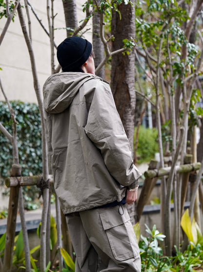 ORGANIC COTTON×CORDURA® RIPSTOP DAILY ZIP HOODIE / Gray