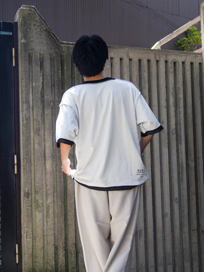W MESH TEE / Black