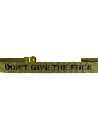 "WORKING CLASS" BELT / Olive