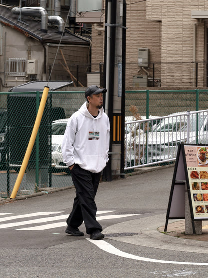 【212.MAG×fulton】FLATBUSH HOODY / White