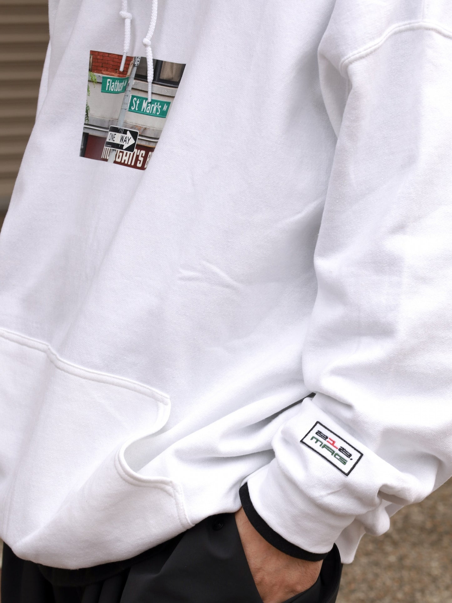 【212.MAG×fulton】FLATBUSH HOODY / White