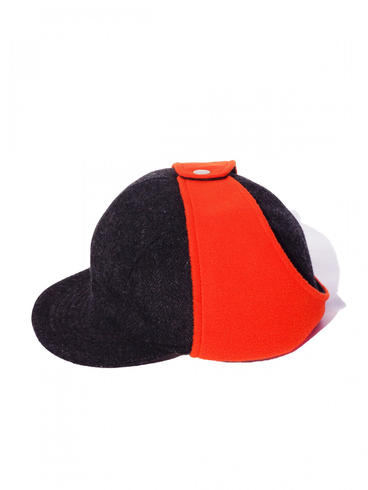 THE BOMBER COMB CAP / Black/orange