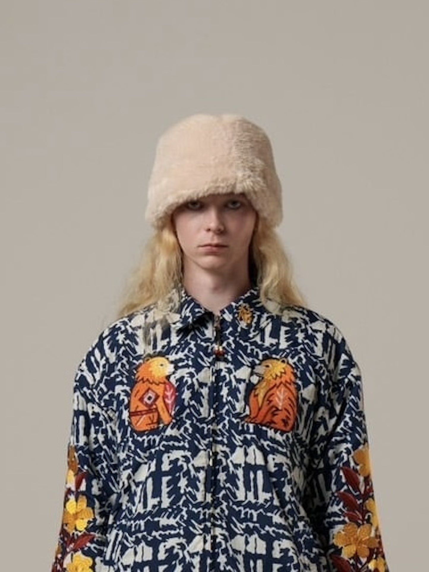 FUR BUCKET HAT / 3colors