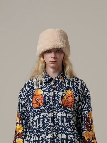 FUR BUCKET HAT / 3colors