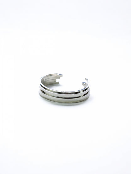 UNEVEN BARS BANGLE(Middle) / Silver × Silver