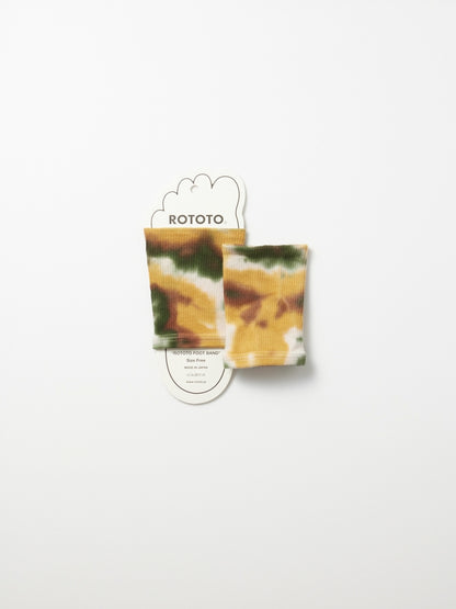 ROTOTO FOOT BAND TIE DYE / 5colors