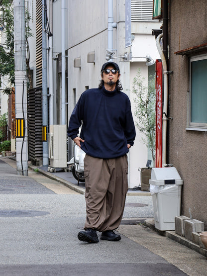 TURTLE FLEECE LS TEE / Navy