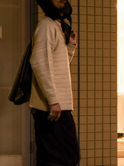 TRICKY JQ KNIT / Cream