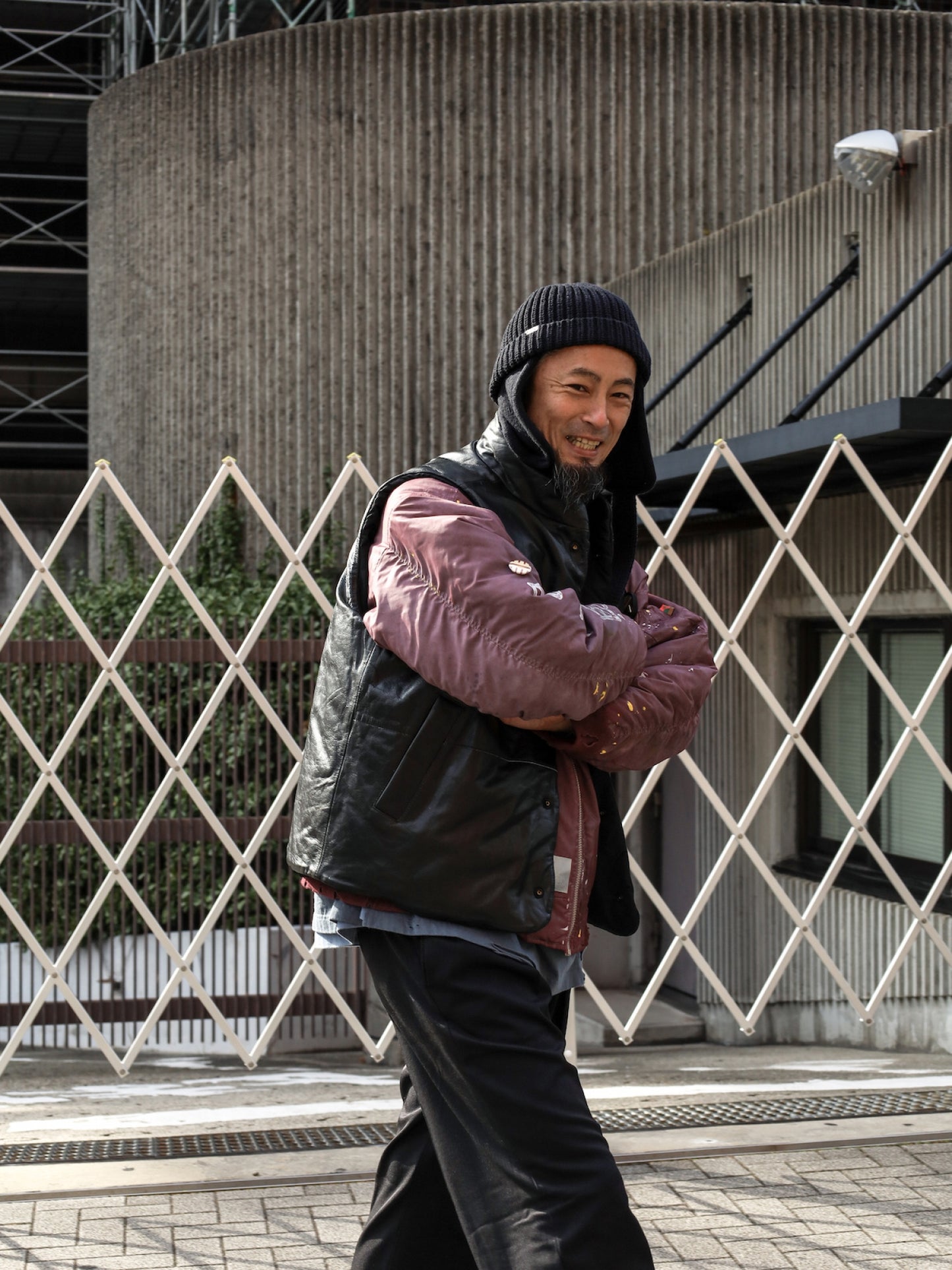 EXELEZA REV VEST / Black