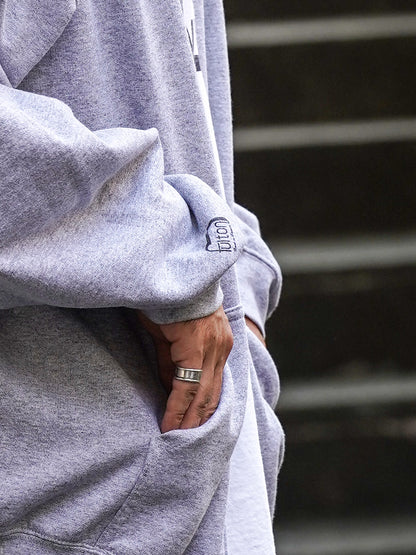 "fulton × JHANKSON" TEAM ZIP HOODIE / Gray