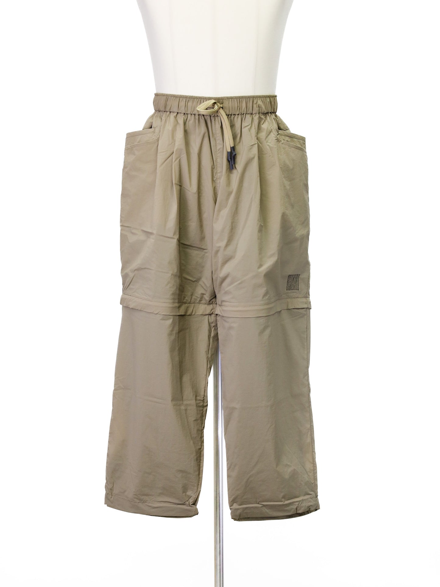 SUPER WIDE DETACHABLE PANTS / Beige