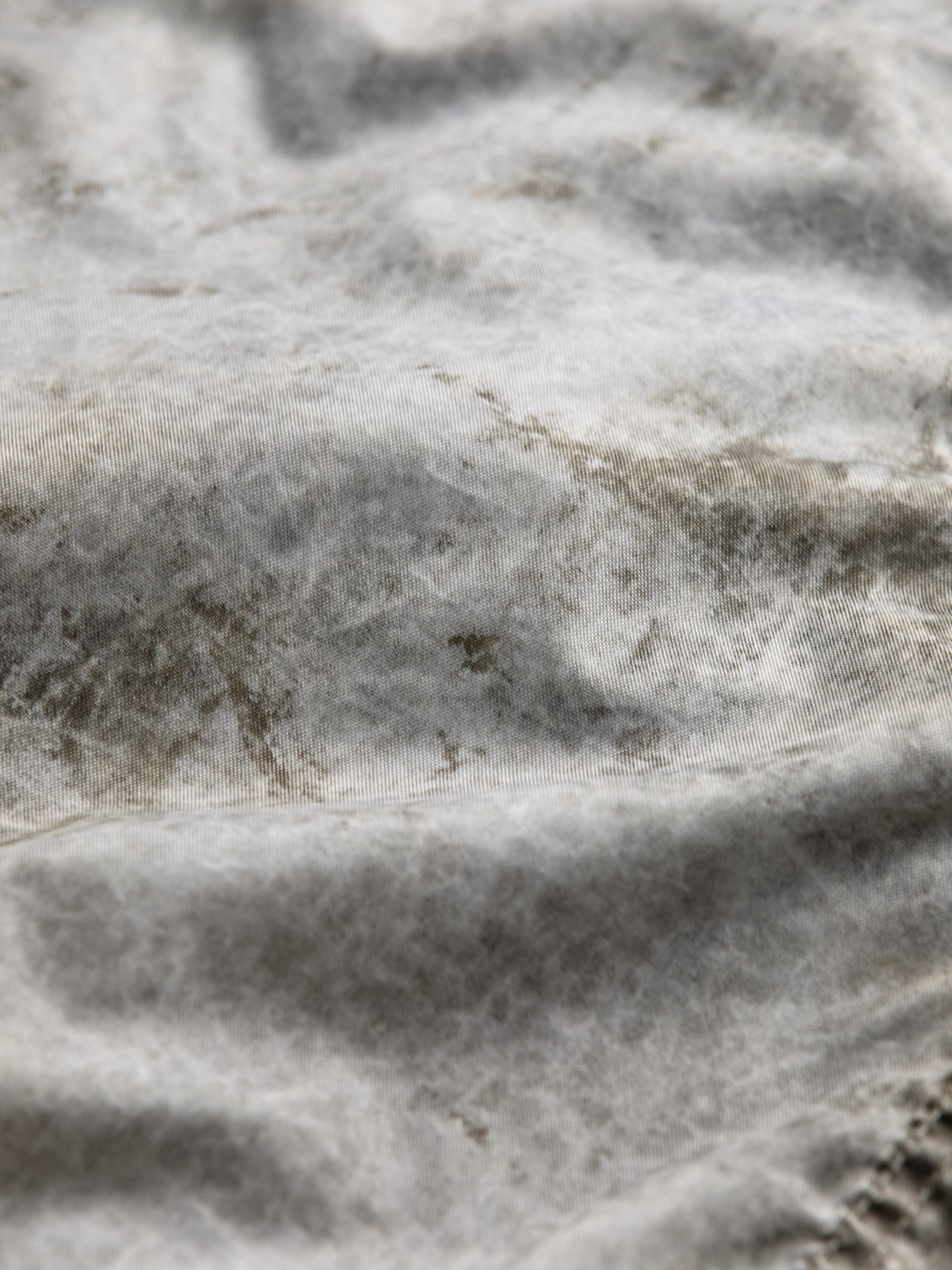 DIRTPAINT NYLON MODS COAT / White