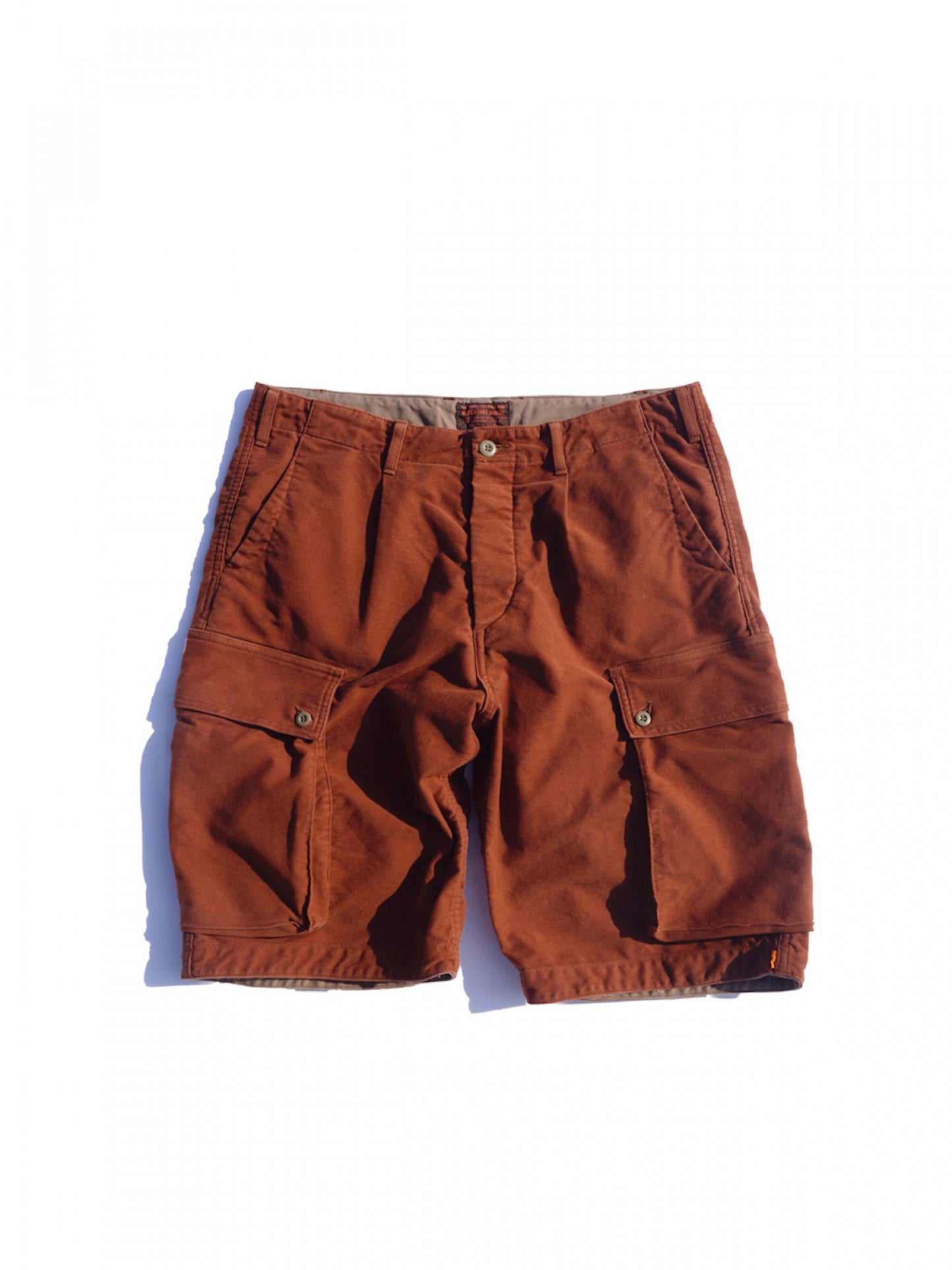 SIX POCKET SHORT PANTS / Brown