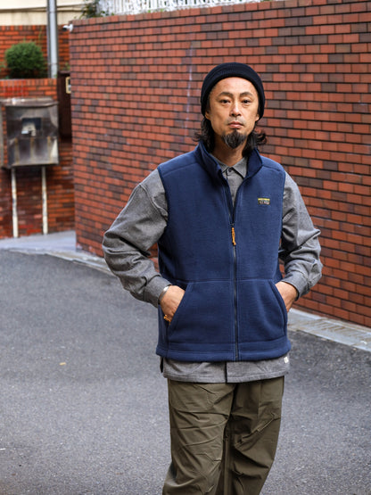 MEN'S MOUNTAIN CLASSIC FLEECE VEST / Nautical Navy