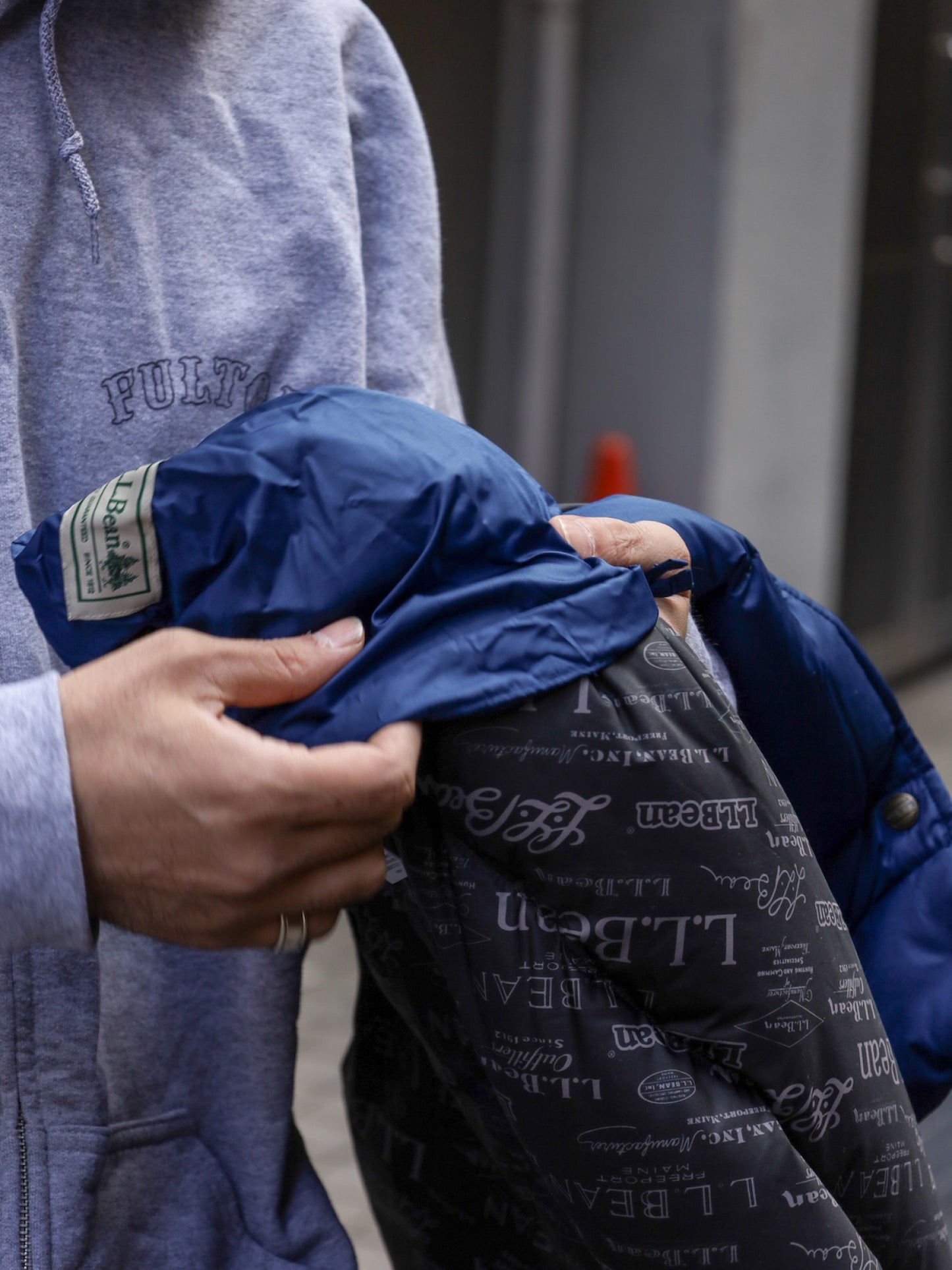 ADULT'S' BEAN'S TRAIL MODEL DOWN VEST '82 / Collegiate Blue