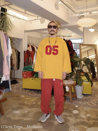 ナンバリングオーバーロングスリーブ / 3colors