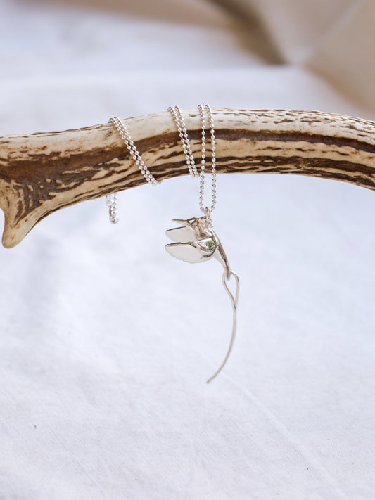 "DOCTOR BIRD" NECKLACE / Silver