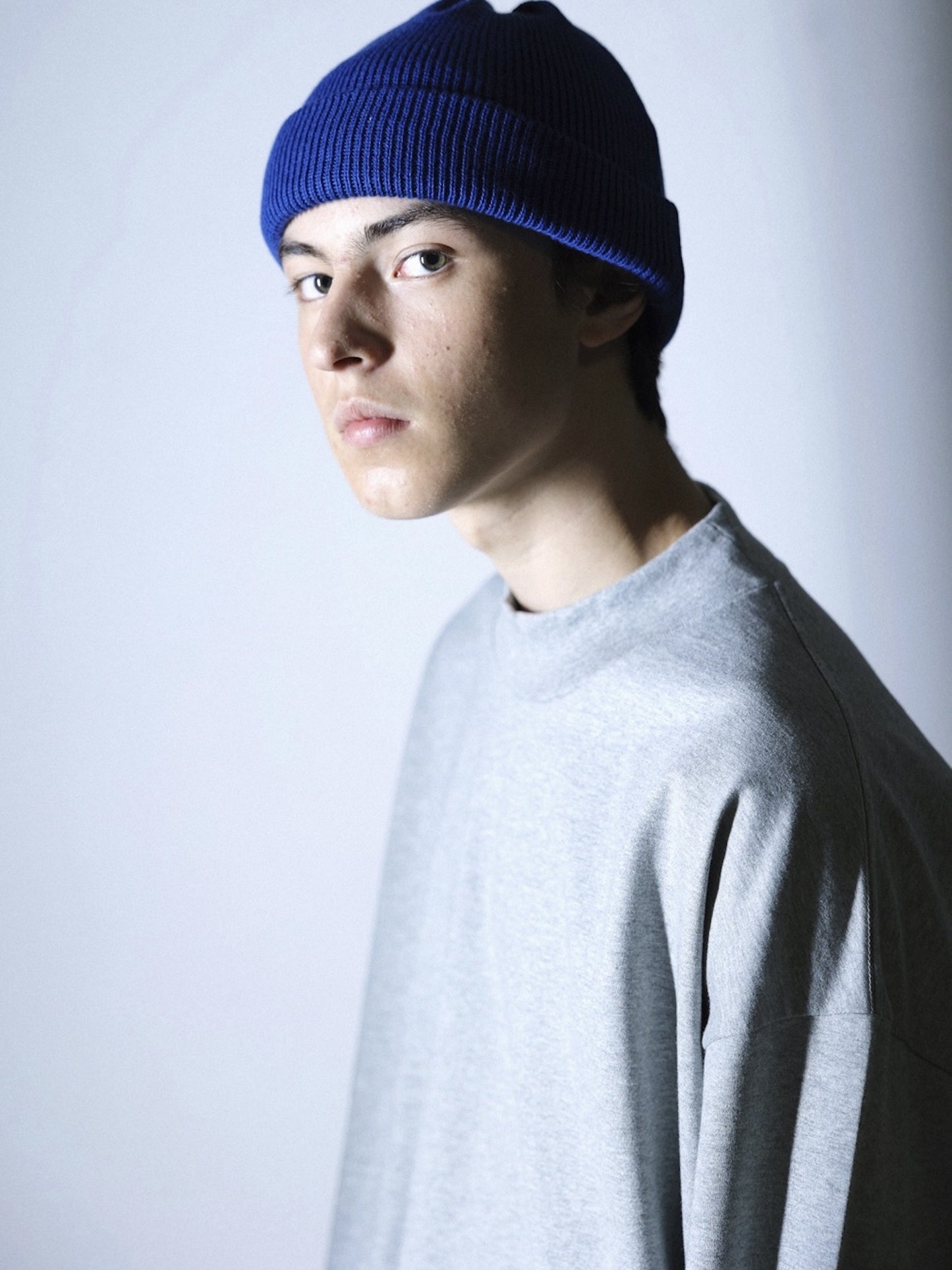 ORGANIC COTTON VERY SOFT ROLL BEANIE / 3colors