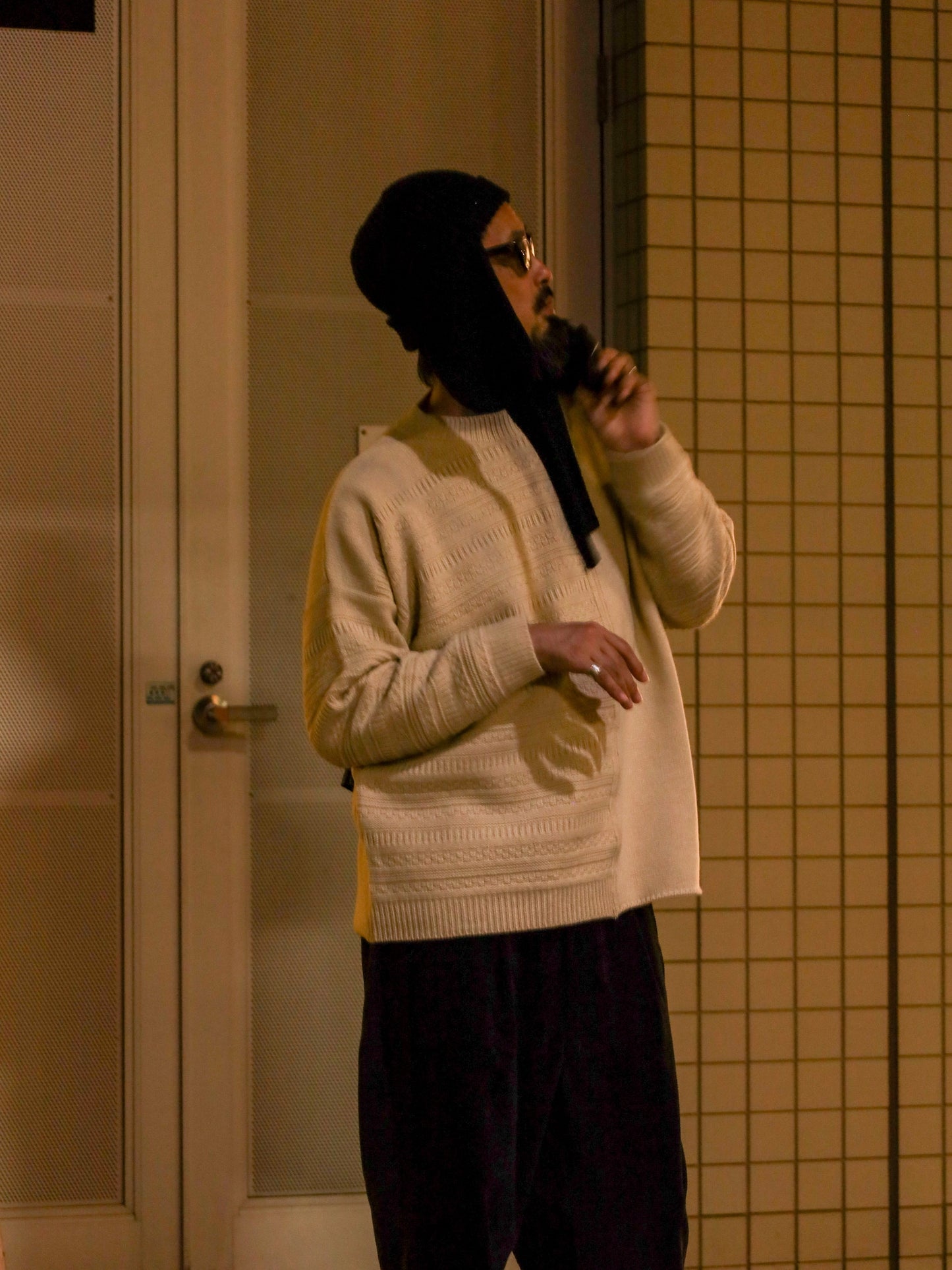 TRICKY JQ KNIT / Cream