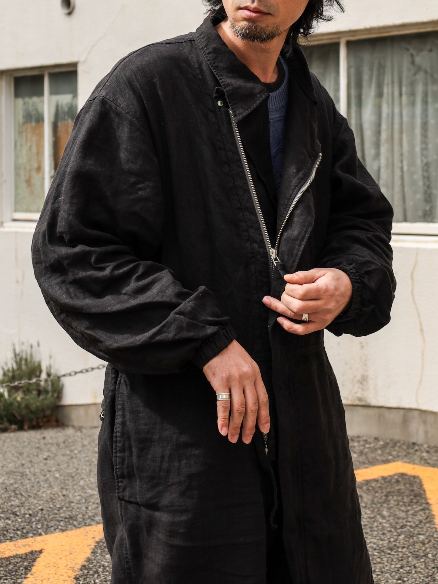 HELICREW MECHANIC COVERALL / Black