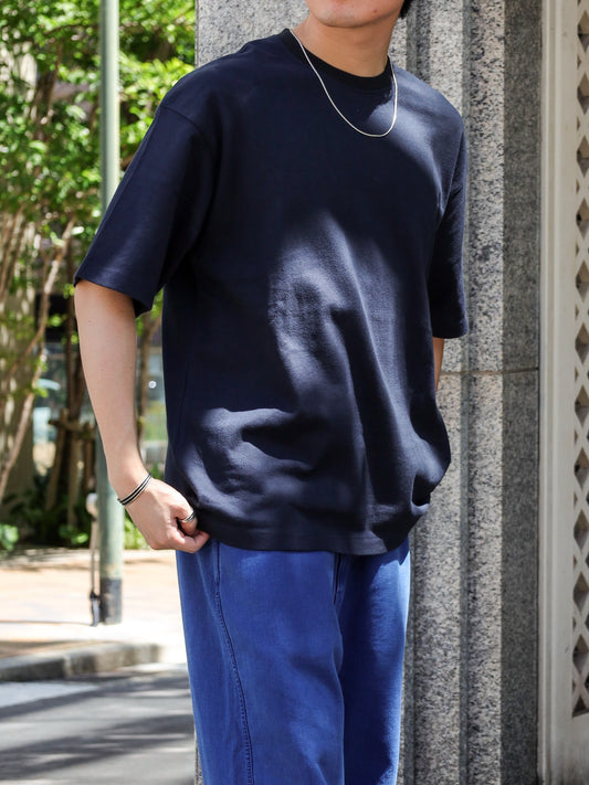 BASIC S/S TEE / Navy