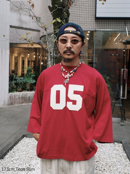 ナンバリングオーバーロングスリーブ / 3colors