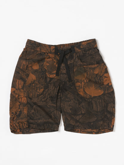 PATCH WORK BAKER SHORTS / Orange