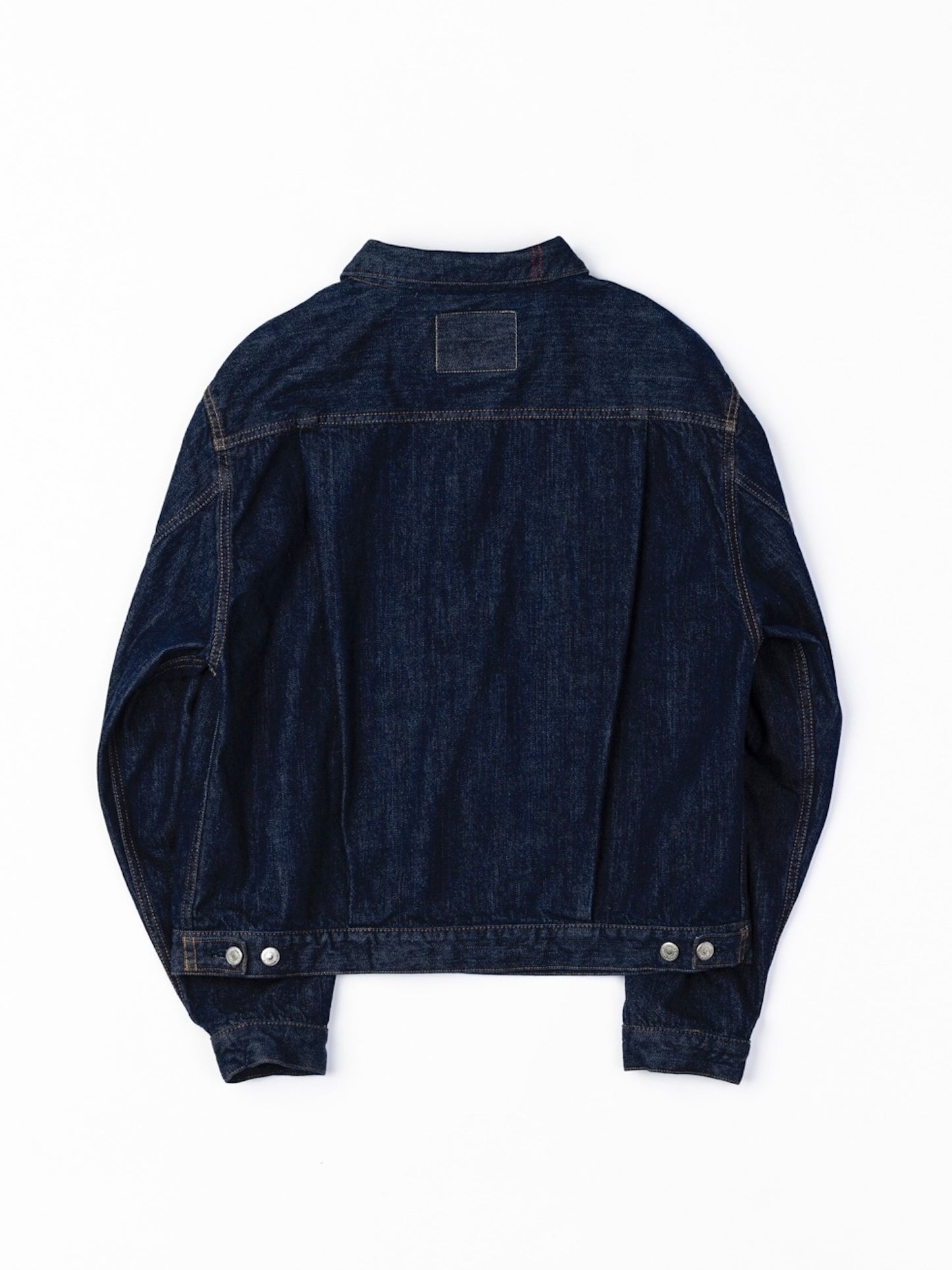 FRONT TUCK DENIM JACKET / Indigo (one wash)