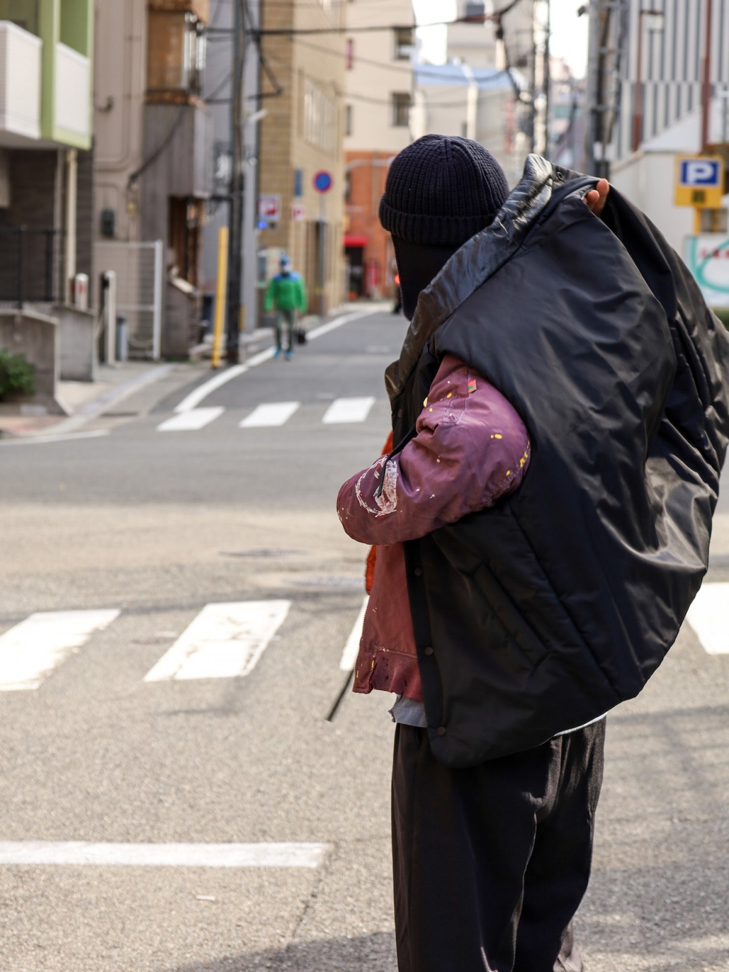 EXELEZA REV VEST / Black