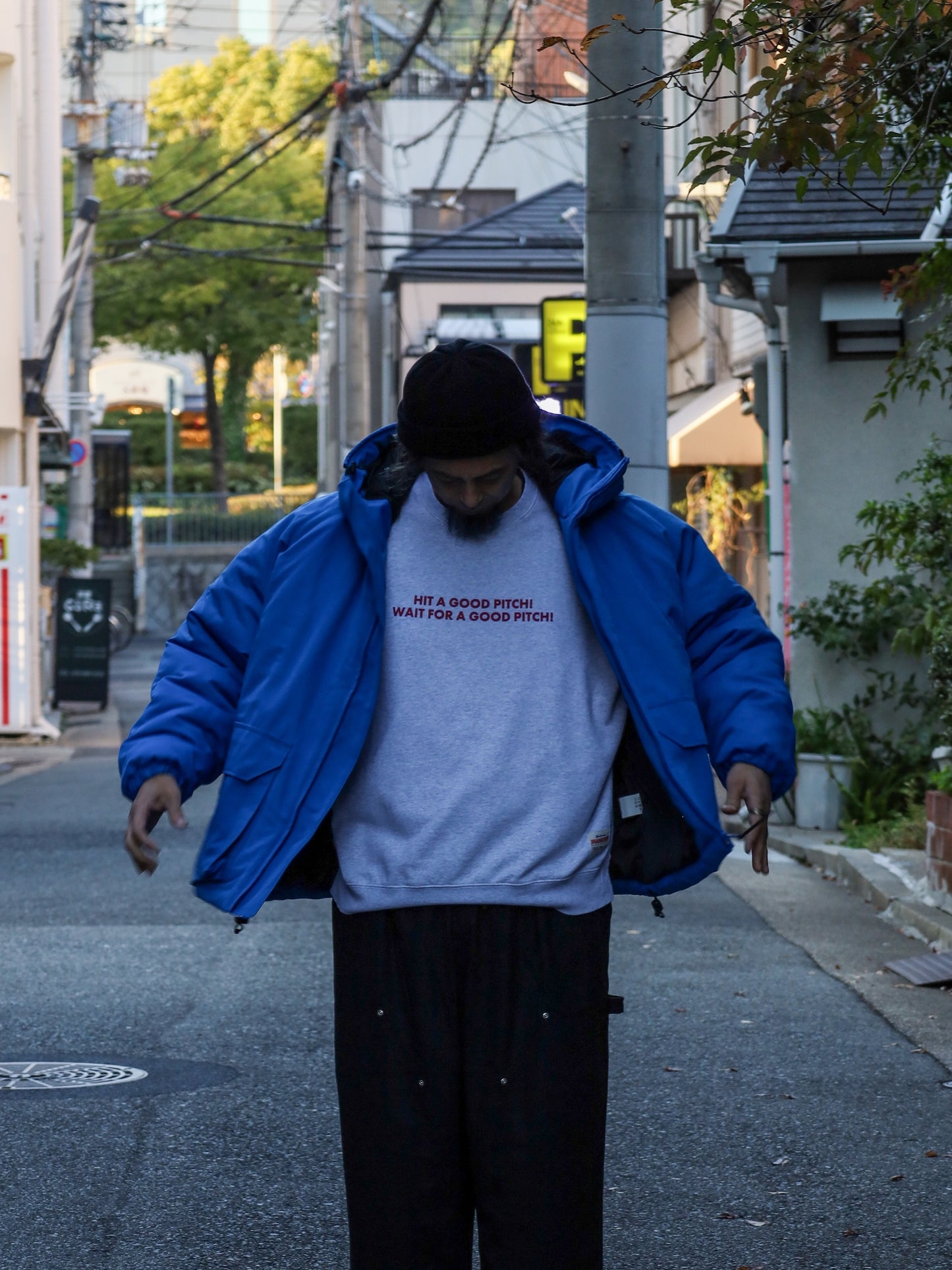 VENTILATION PUFF JACKET / Blue