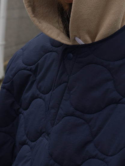 SUPER BIG SS PUFF JACKET / Navy