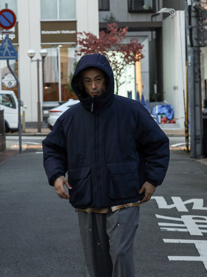 VENTILATION PUFF JACKET / Navy