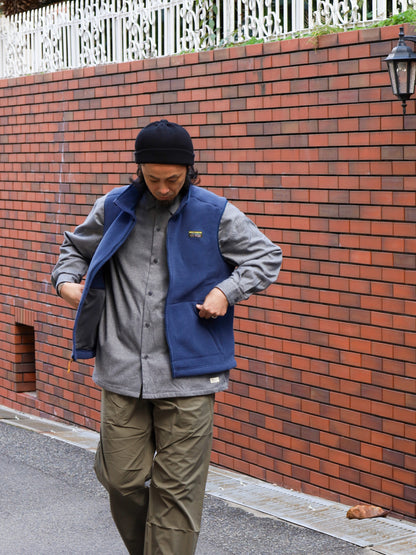 MEN'S MOUNTAIN CLASSIC FLEECE VEST / Nautical Navy