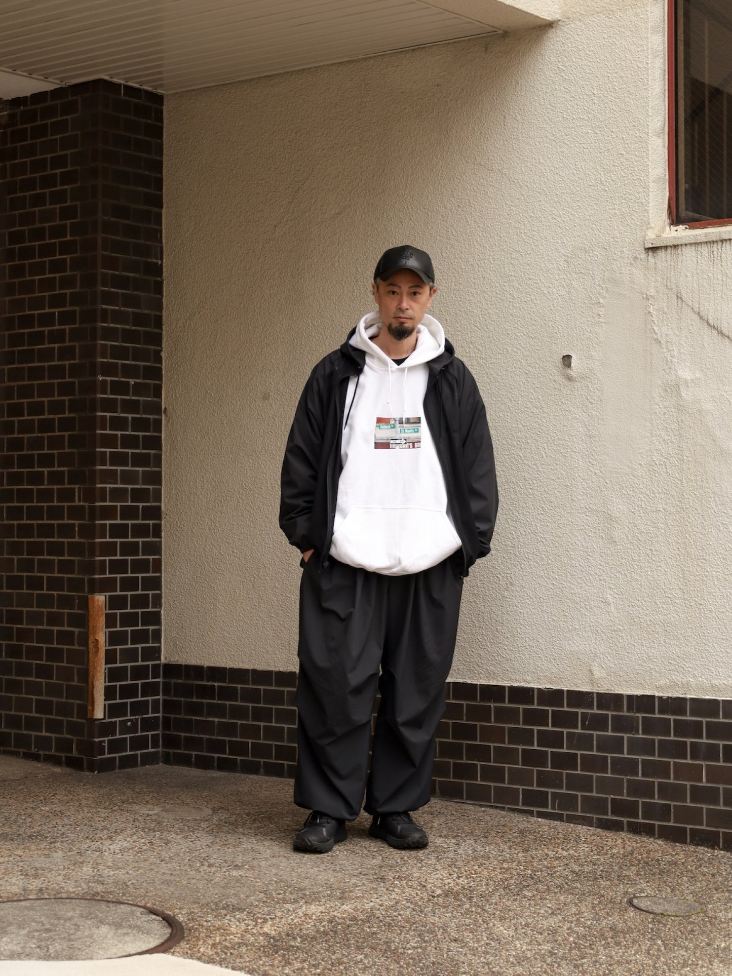 【212.MAG×fulton】FLATBUSH HOODY / White