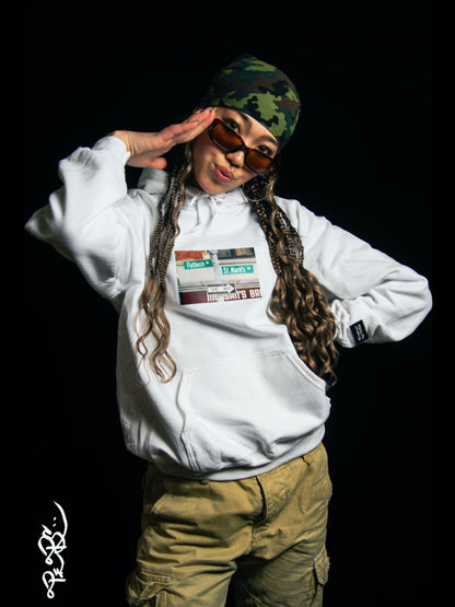 【212.MAG×fulton】FLATBUSH HOODY / White