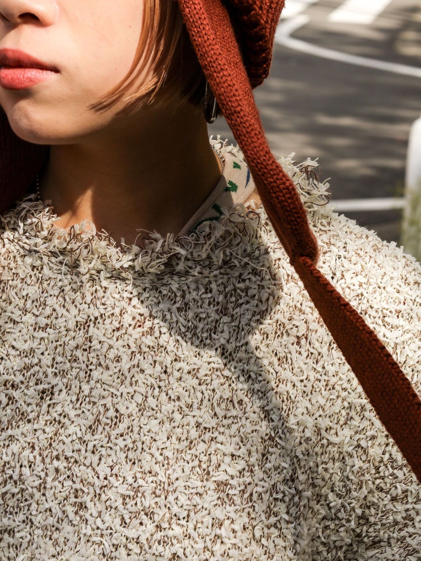 PAPER MIX KNIT / Cream