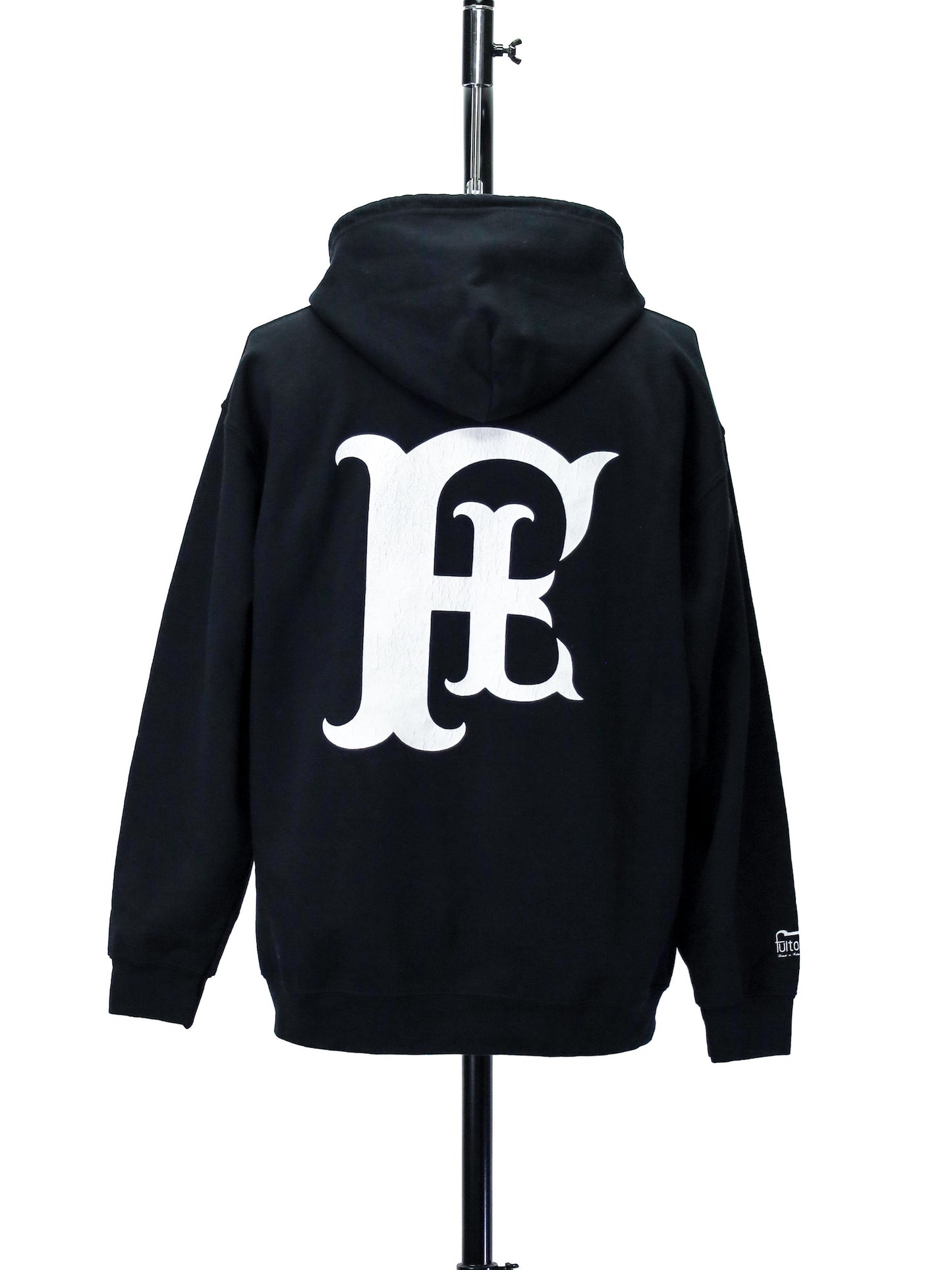 "fulton × JHANKSON" TEAM ZIP HOODIE / Black