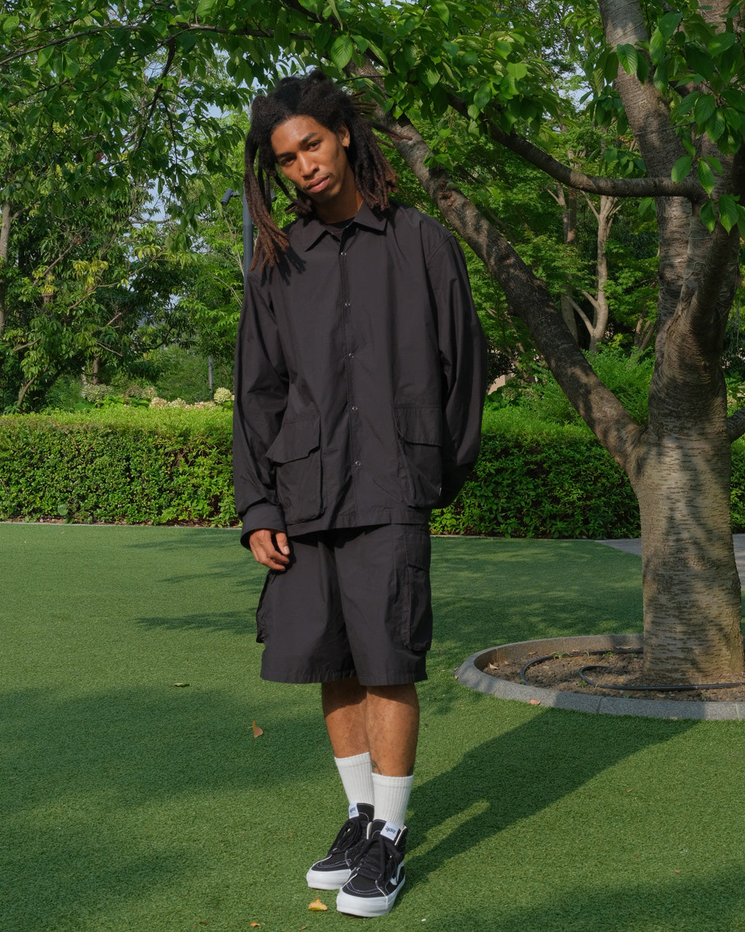 ORGANIC COTTON×CORDURA® RIPSTOP CARGO SHORTS / 3colors
