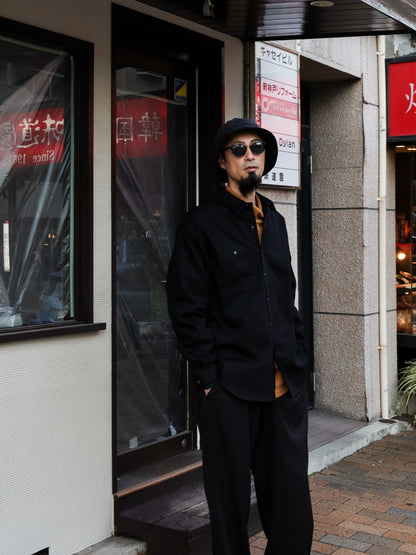 "OWN WAY" SHJKT / Black denim