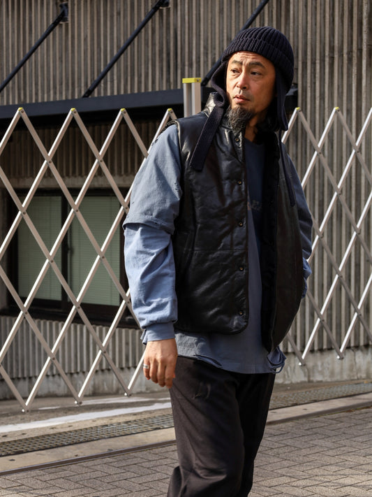 EXELEZA REV VEST / Black