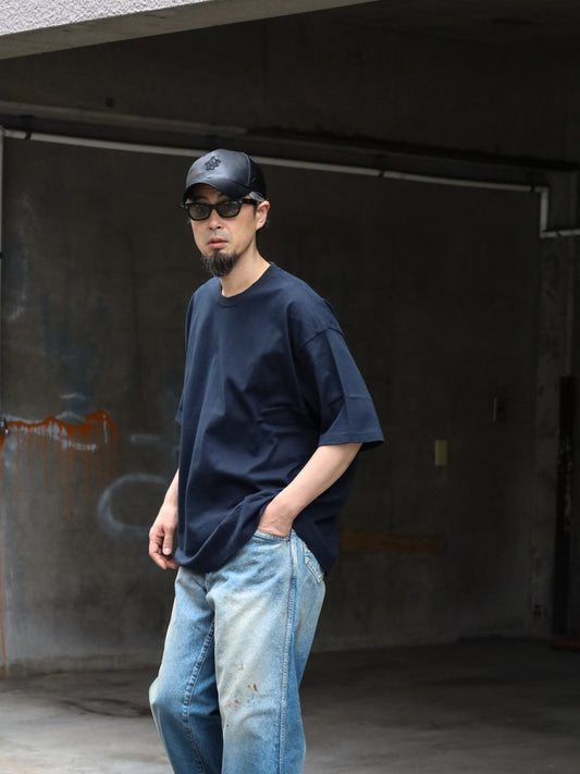 NEW BASIC SS TEE / Navy