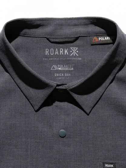 DELTA QD SS SHIRTS / Gray