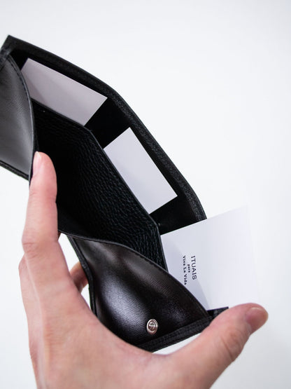 COMPACT WALLET / Noir/black