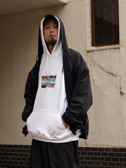 【212.MAG×fulton】FLATBUSH HOODY / White
