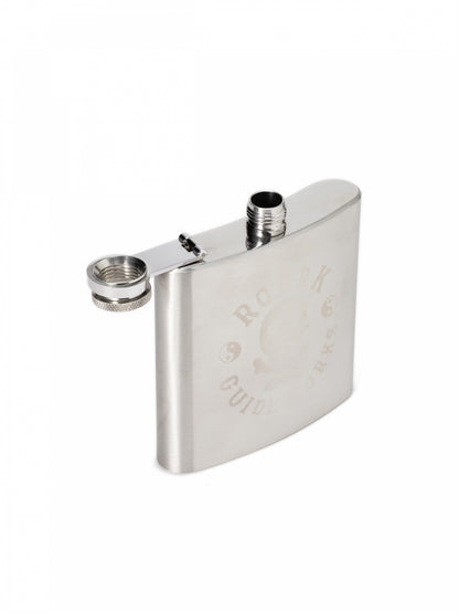 ”GUIDE WORKS” TRIP LONGER SILVER FLASK / Silver